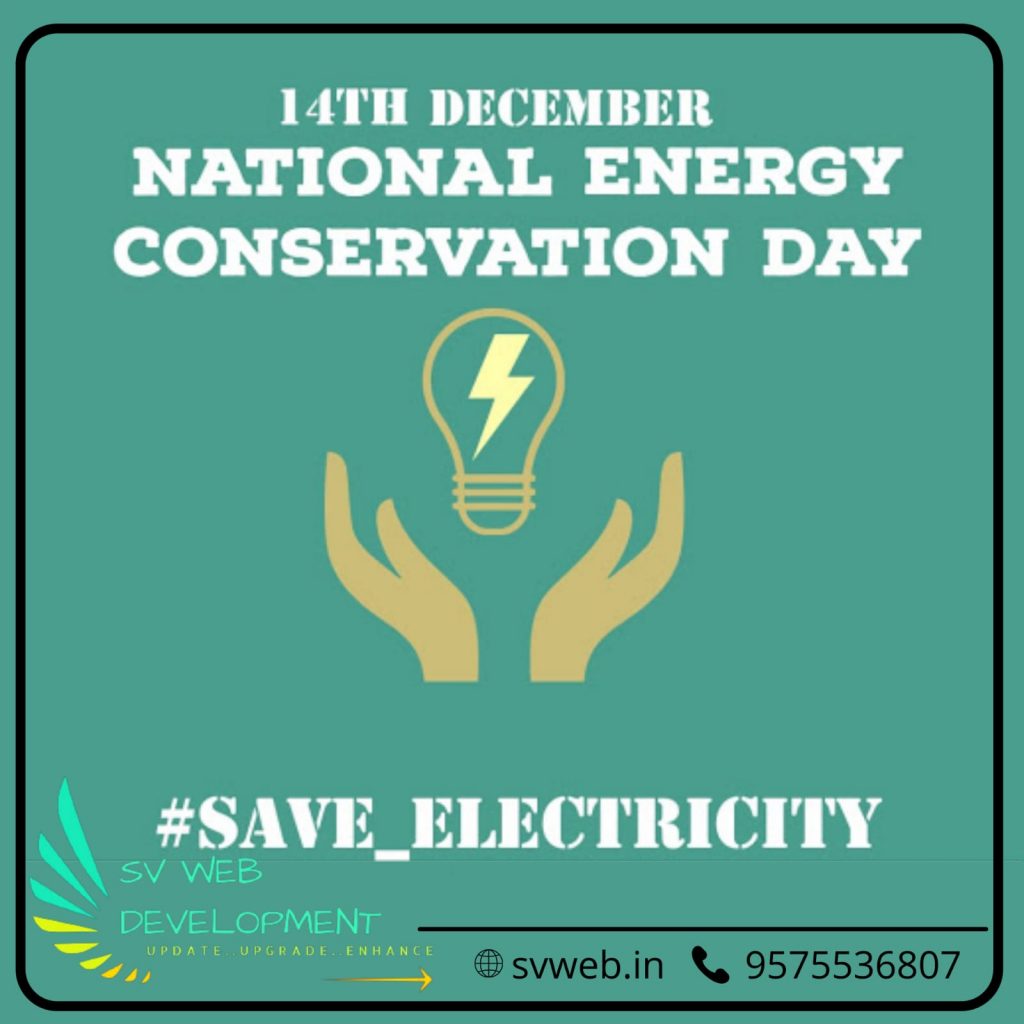 National Energy Conservation Day SV Web Development